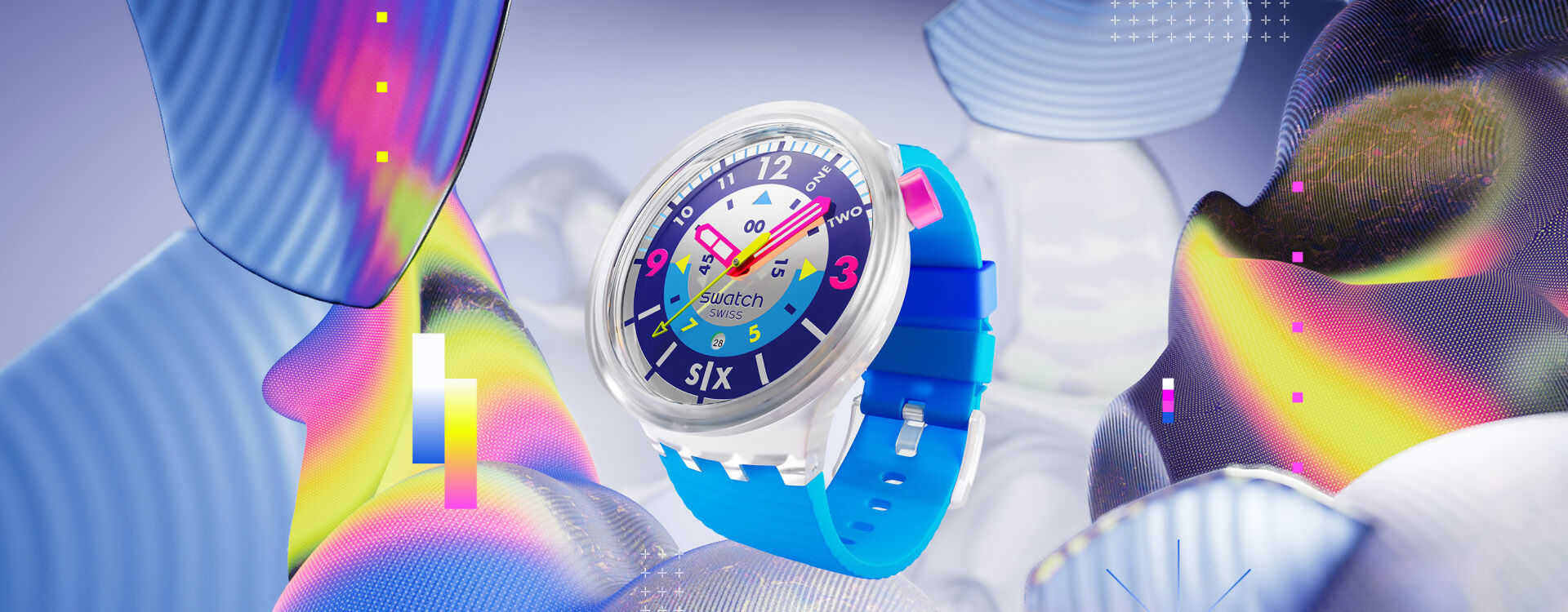 SB01K400	SWATCH NEON HIELO