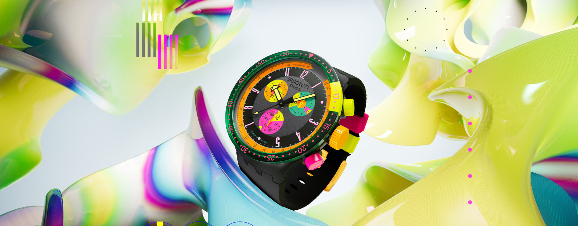 SB02B104	SWATCH NEON SEPPIA